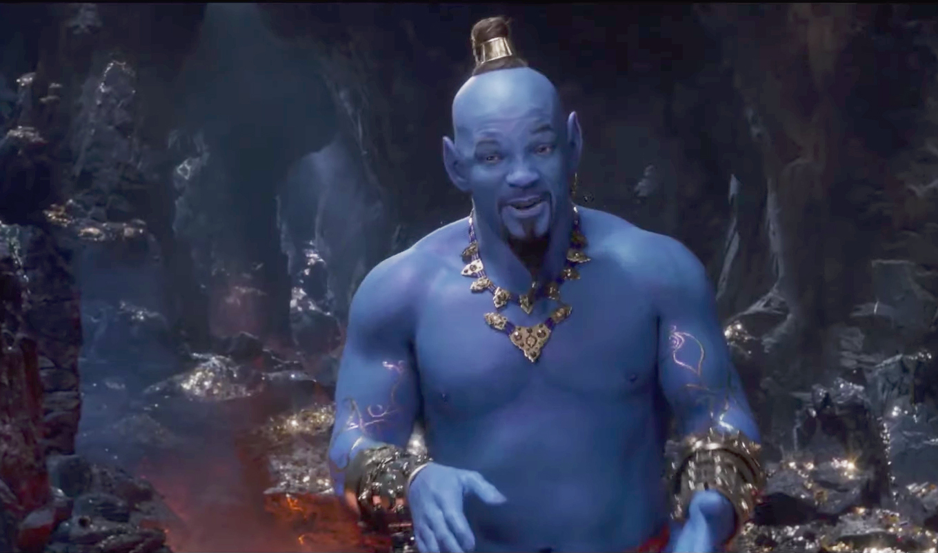 Gênio da Lâmpada, Will Smith aparece no novo trailer de Aladdin; confira –  O Presente