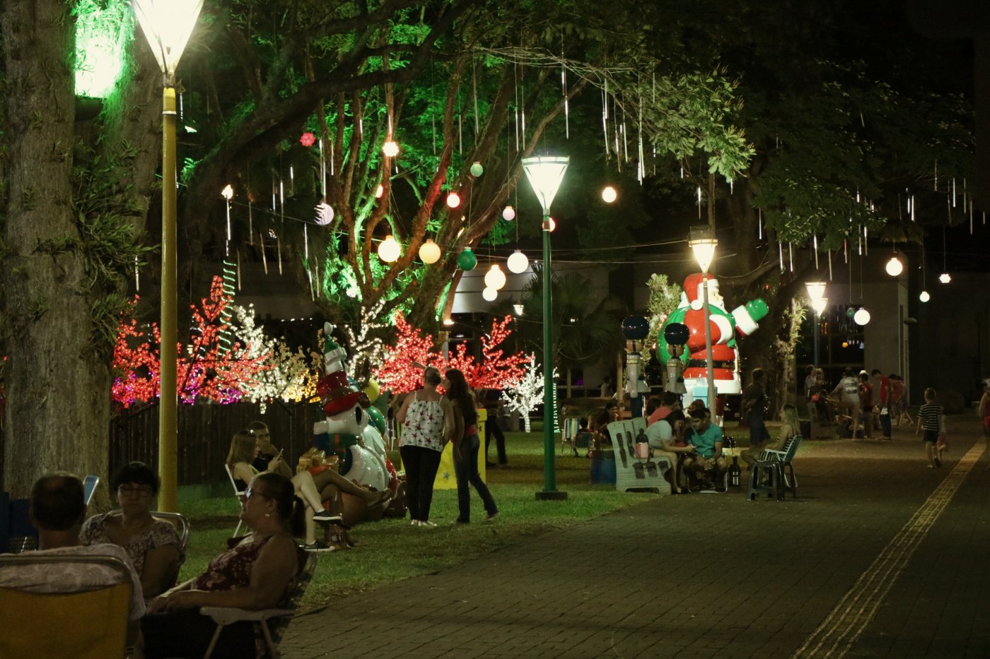 Luzes da Decoração de Natal são oficialmente acesas em Maripá – O Presente