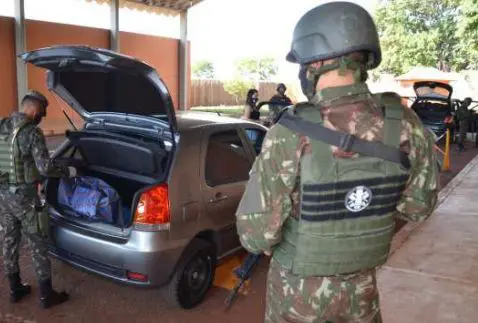 Exército combate o tráfico e o contrabando na fronteira