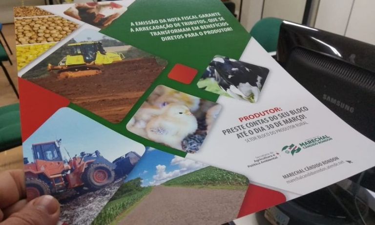 Agricultores de Marechal Rondon são orientados a atualizar o bloco de produtor rural