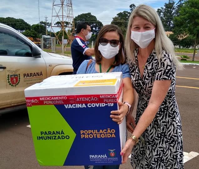 Marechal Rondon recebe 350 doses da vacina AstraZeneca nesta manhã