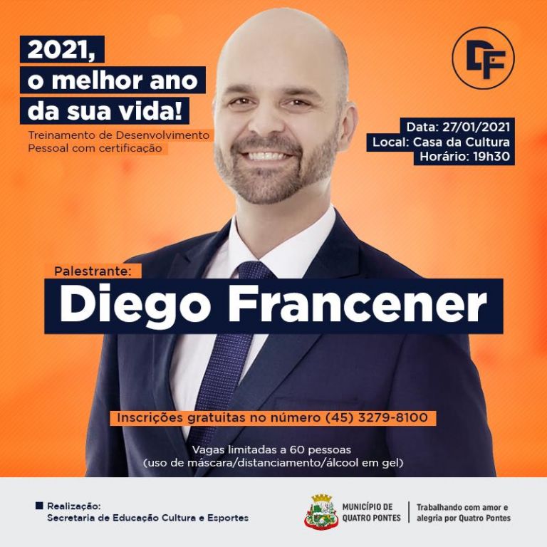 Quatro Pontes abre inscrições para treinamento de desenvolvimento humano