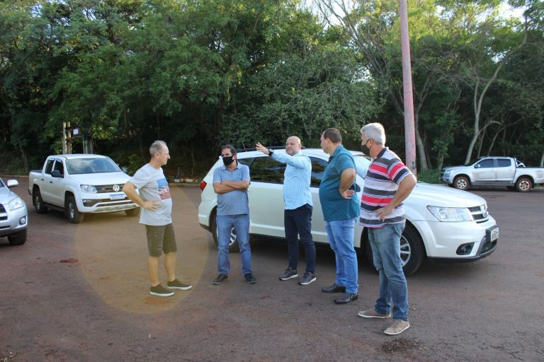 Prefeito de Mercedes recebe diretor-geral da Secretaria de Estado Infraestrutura e Logística