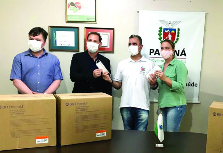 Maripá recebe insumos para vacinação contra Covid-19