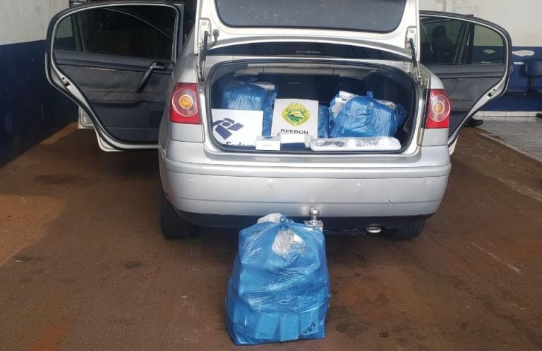 BPFron e Receita Federal apreendem veículo carregado com eletrônicos em Toledo