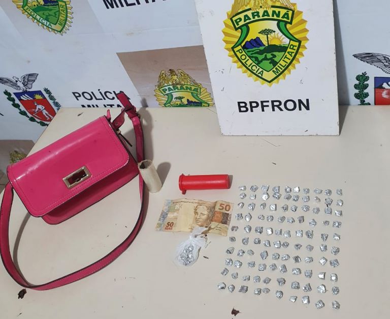 BPFron intercepta pedras de crack em Foz do Iguaçu