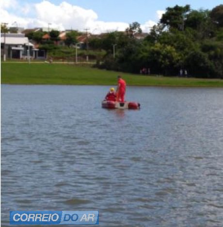 Bombeiros localizam corpo de cidadão que morreu afogado no Lago Municipal de Palotina