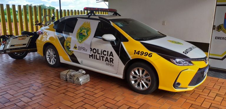 PRE intercepta maconha e prende acusado no interior de Santa Helena