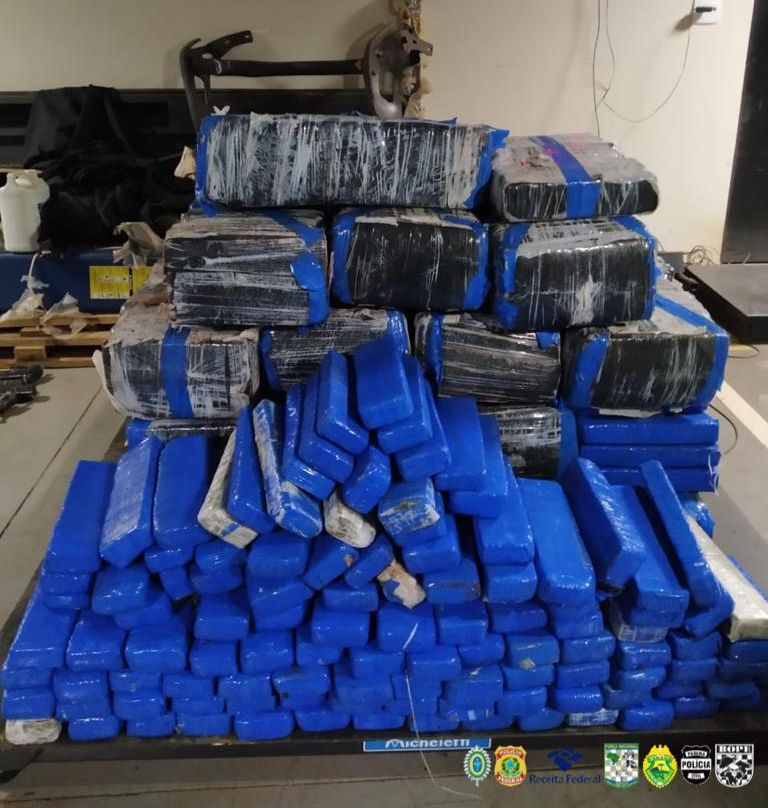 Maconha avaliada em R$ 380 mil é apreendida no âmbito da Operação Hórus em Guaíra