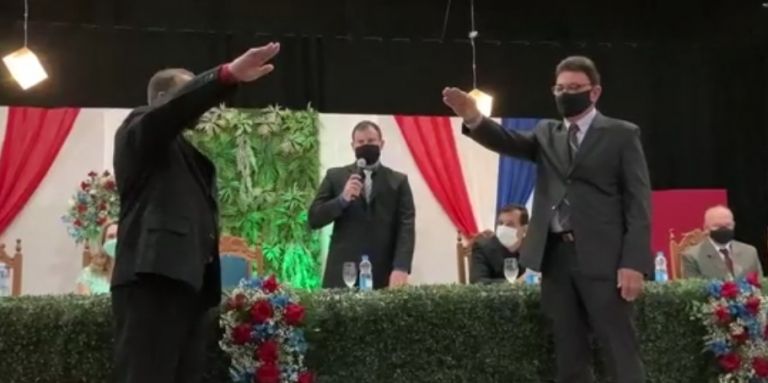 Norberto Pinz é empossado prefeito de Nova Santa Rosa pela quarta vez