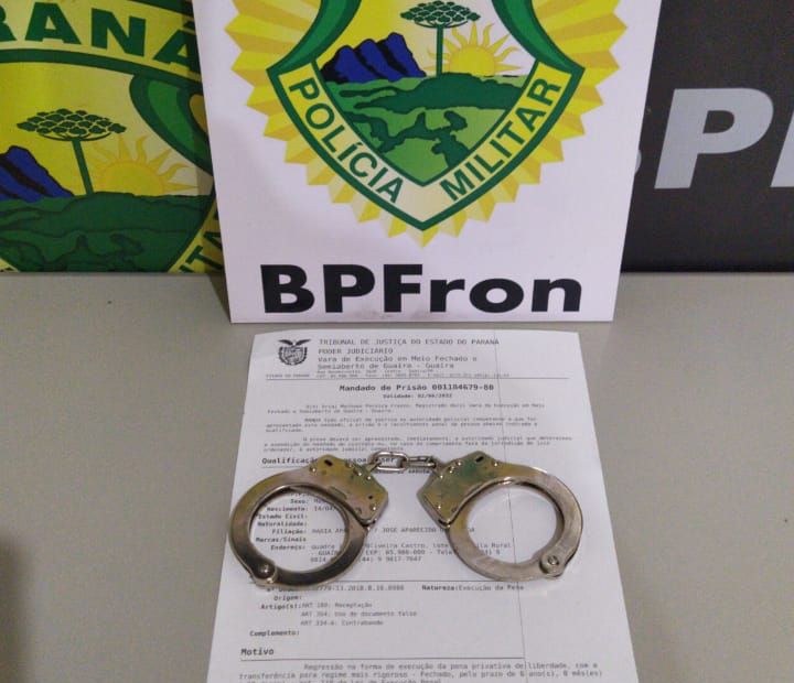 BPFron prende homem com mandados de prisão em aberto durante operação em Guaíra