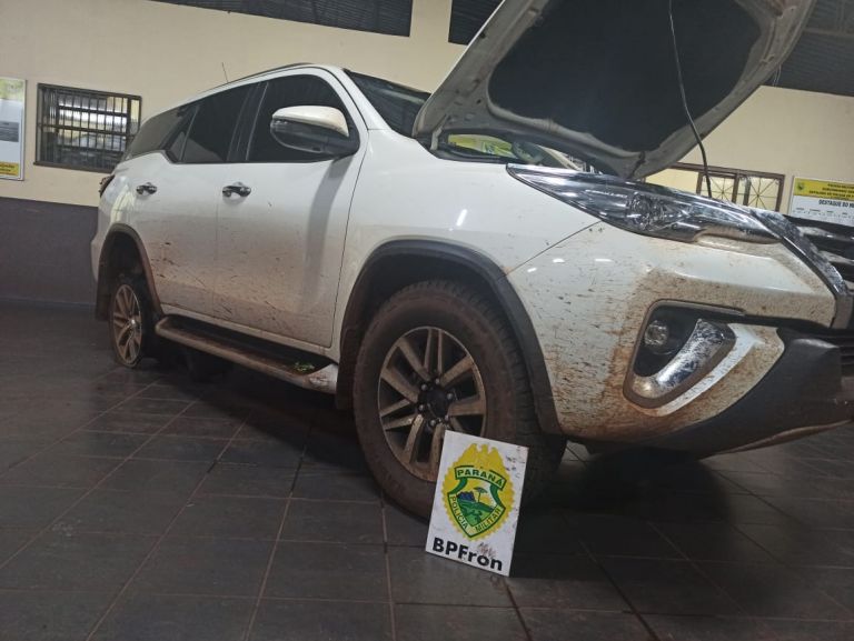 Veículo roubado no Rio de Janeiro é recuperado pelo BPFron em Guaíra