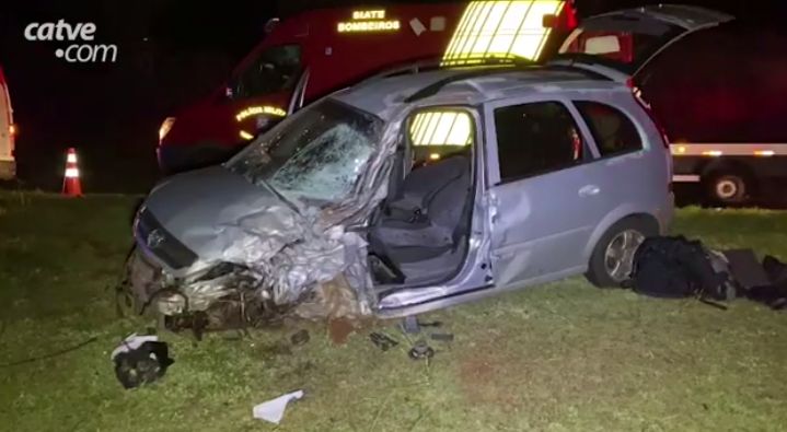 Homem de 39 anos fica gravemente ferido em acidente na BR-467 em Sede Alvorada