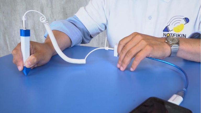 Empresa chilena residente no Biopark desenvolve tecnologia inclusiva para cegos