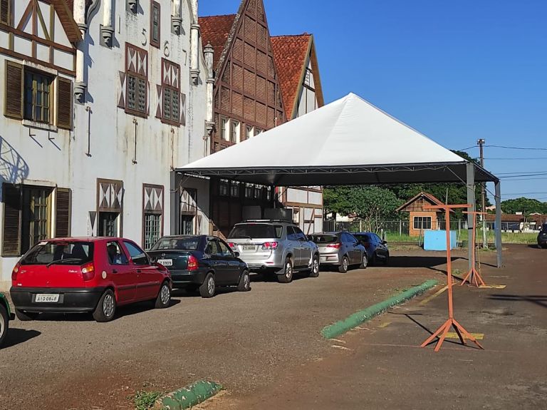 Vacinação contra a Covid-19 em idosos de 88 anos segue até as 16 horas em Marechal Rondon