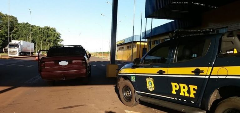 D20 roubada em Cascavel é recuperada pela PRF e PM em Guaíra