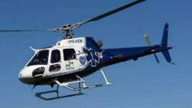 Helicóptero do Consamu realiza transporte de adolescente em Palotina