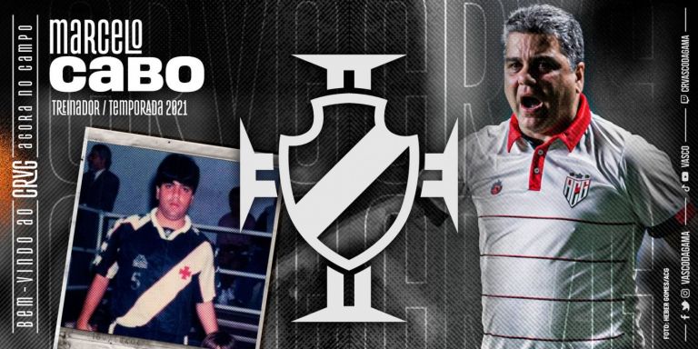 Vasco anuncia Marcelo Cabo como seu novo técnico