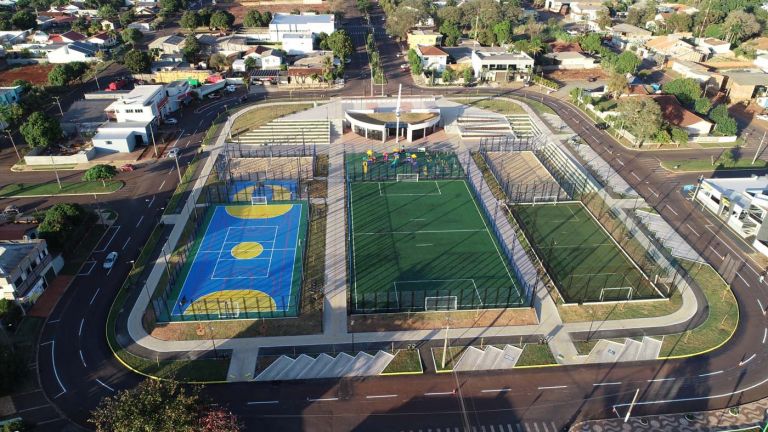 Atividades esportivas na Praça Santos Dumont voltam a ser agendadas