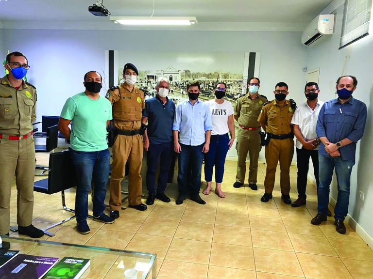 Projeto Cidade Segura é apresentado a lideranças de Marechal Rondon