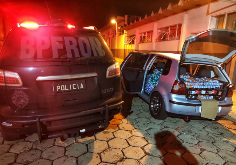 BPFron apreende veículo com suplementos alimentares durante Operação Hórus