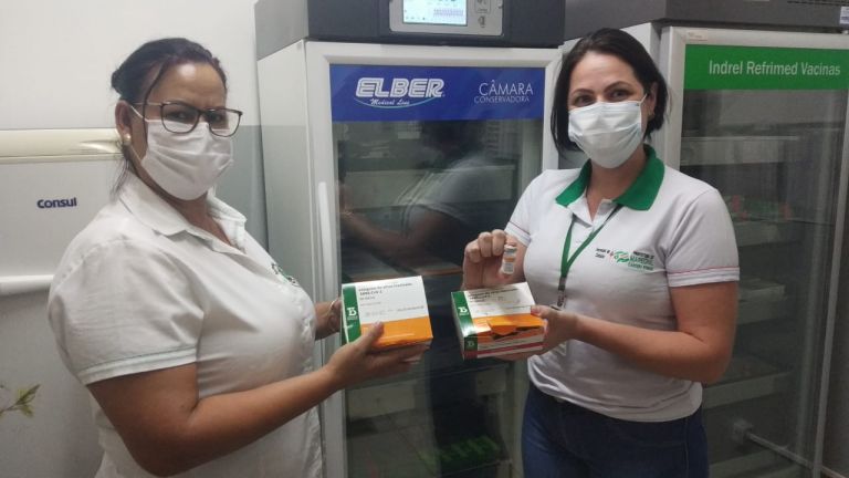 Marechal Rondon recebe mais 430 doses de vacina contra a Covid-19