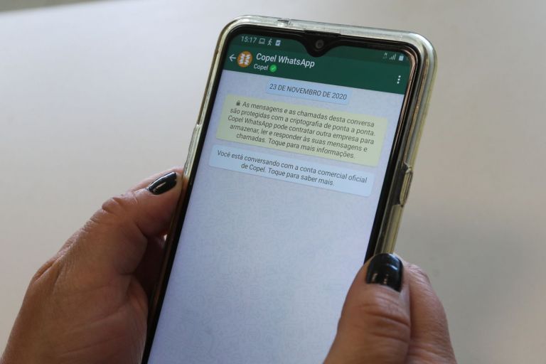 Whatsapp da Copel já recebeu 214 mil solicitações