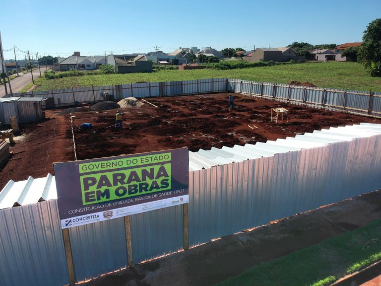 Inicia a construção da nova unidade de saúde do Jardim Líder