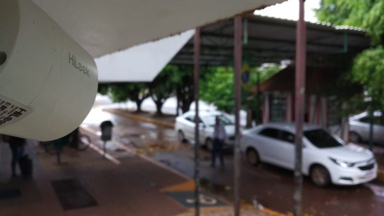 Câmeras de monitoramento são instaladas no terminal rodoviário de Marechal Rondon