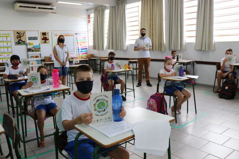 Ações educativas pelo Dia Mundial da Água são realizadas com estudantes de Pato Bragado