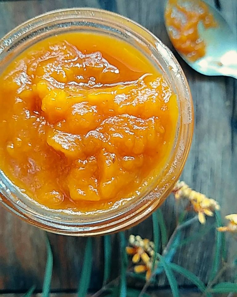 Doce de abóbora em pasta