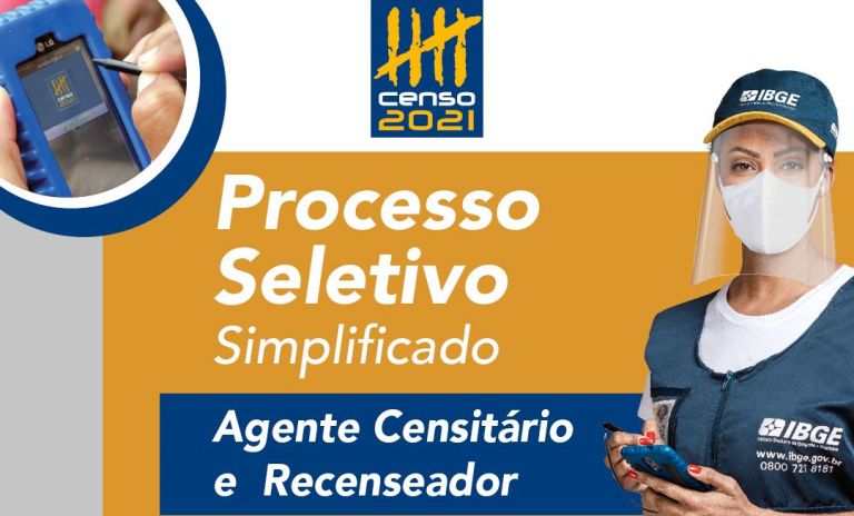 IBGE oferece dez vagas temporárias para o Censo 2021 em Nova Santa Rosa