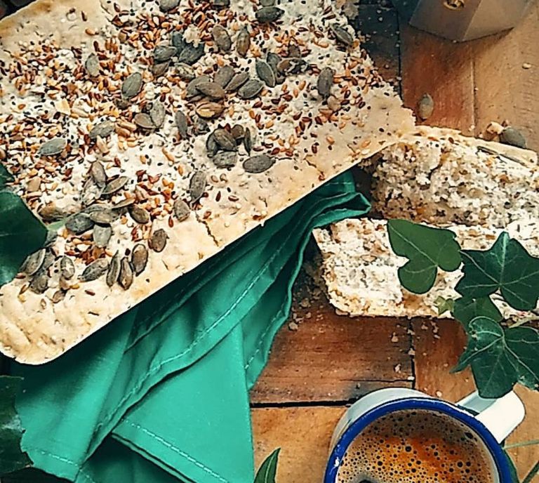 Pão de polvilho e farinha de arroz