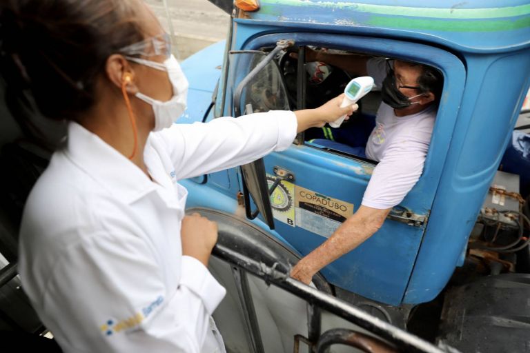 Porto pede colaboração dos caminhoneiros para enfrentar a Covid-19