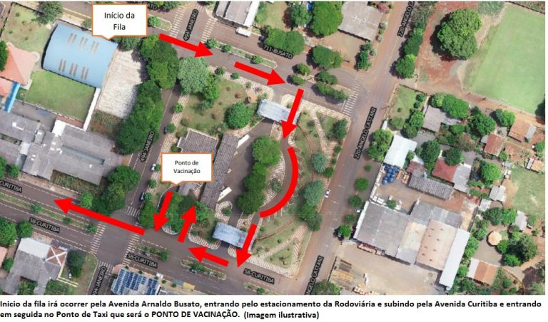 Vacinação avança para idosos com 77 anos em Santa Helena