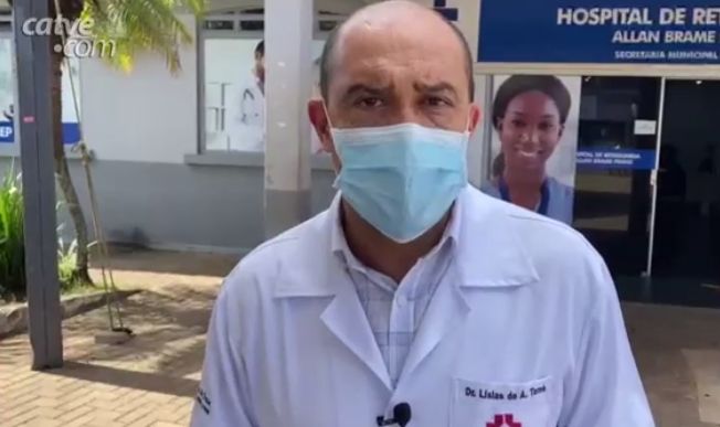 Um terço dos pacientes da UTI são jovens e sem comorbidades, diz diretor do HR