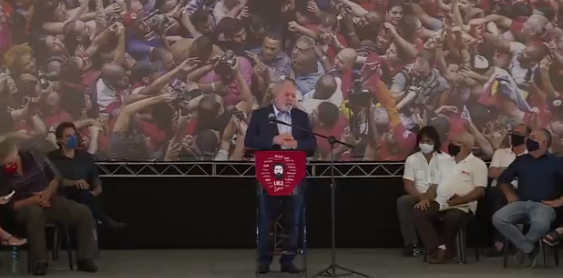 Lula diz que foi “vítima da maior mentira jurídica em 500 anos de História”