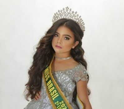 Paranaense de sete anos fica em segundo lugar no Mini Miss Brasil