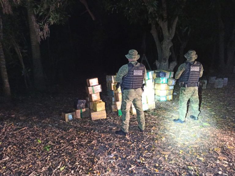 BPFron apreende mais de uma tonelada de maconha em Terra Roxa