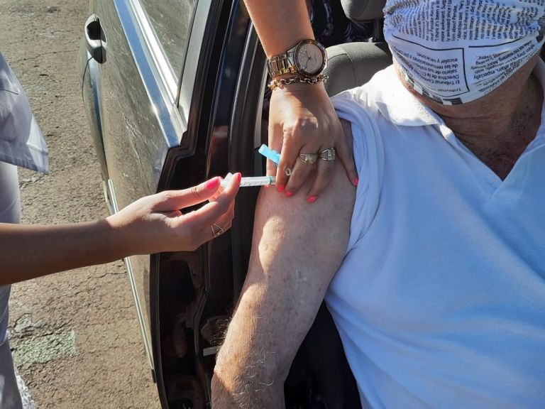 60 doses da vacina contra Covid-19 para idosos de 78 e 79 anos ainda estão disponíveis em Marechal Rondon