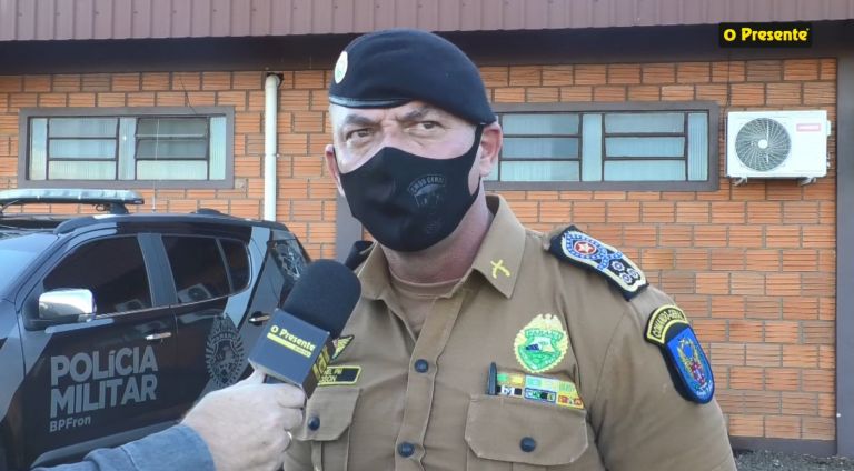 Comandante-Geral da Polícia Militar do Paraná cumpre agenda em Marechal Rondon