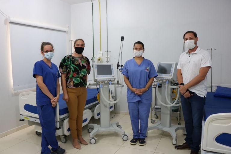 Maripá recebe dois respiradores pulmonares para o atendimento de pacientes com Covid-19
