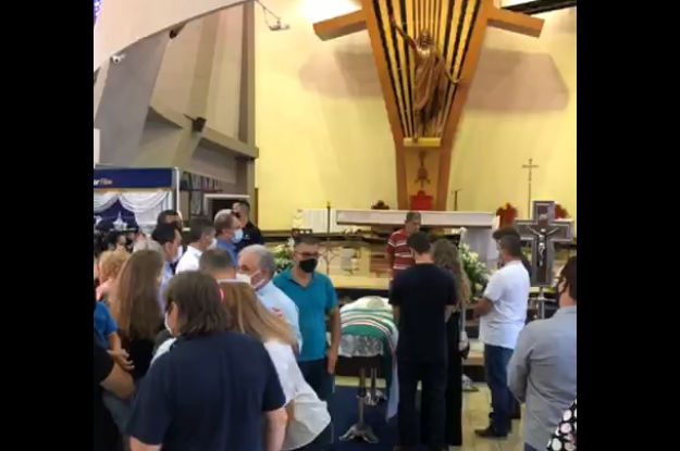 Corpo do deputado federal Schiavinato é velado na Catedral de Toledo; acompanhe ao vivo