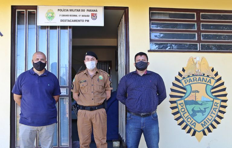 Soldado Fruet pede maior efetivo policial para municípios lindeiros, em especial Entre Rios e Pato Bragado