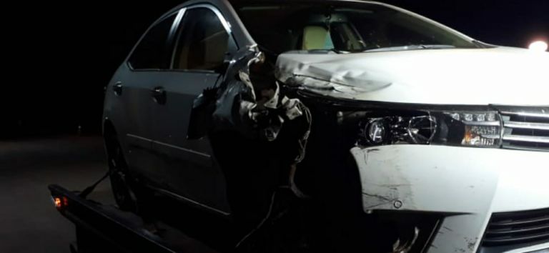 Vítima de acidente entre Iguiporã e Curvado é encaminhada a atendimento médico