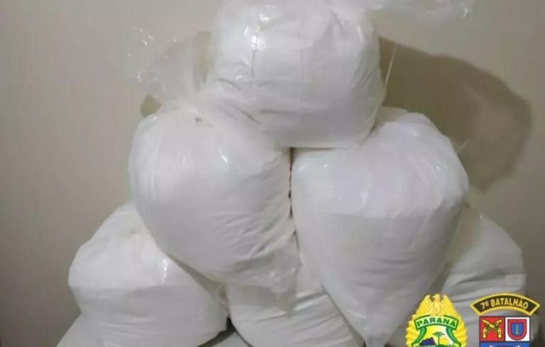 PM intercepta cocaína avaliada em R$ 5 milhões na região Noroeste