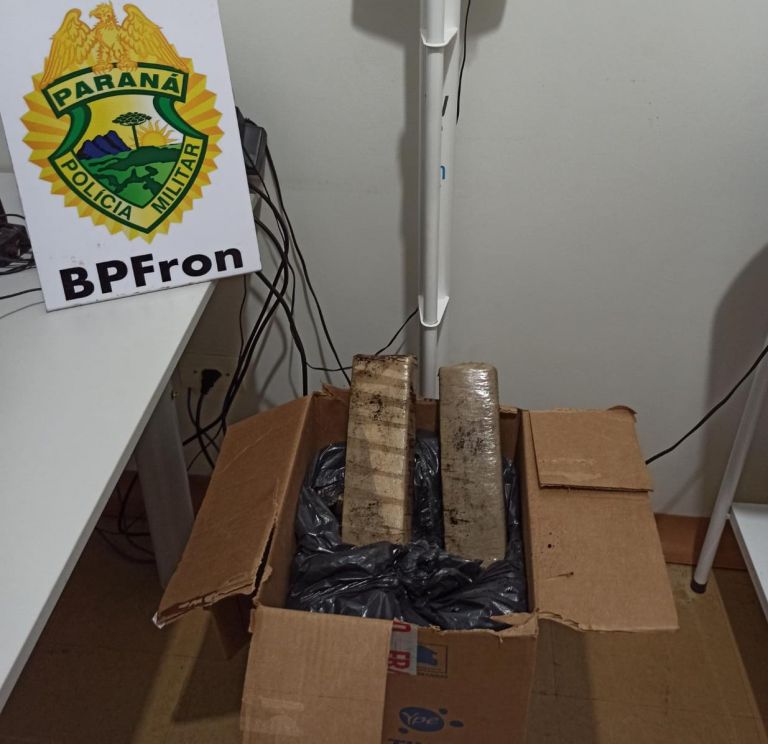 BPFron intercepta mais de 50 quilos de drogas em ônibus