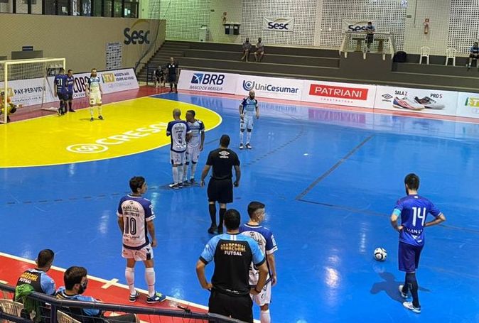 Marechal Futsal é superado pelo Brasília em sua estreia na Liga Nacional