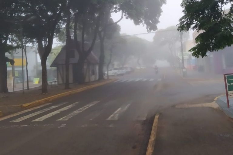 Semana começa com temperaturas amenas em todo o Paraná; máxima não deve passar dos 24°C em Marechal Rondon