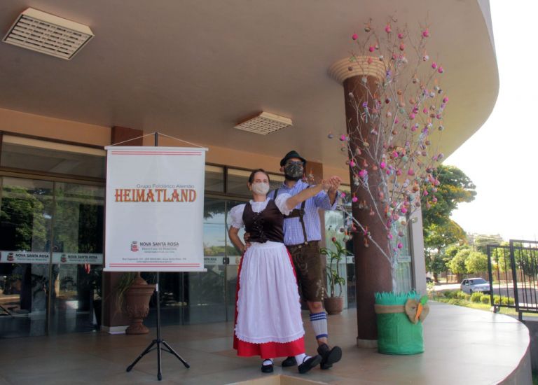 Osterbaum: Árvore da Páscoa que simboliza a vida cativa Nova Santa Rosa